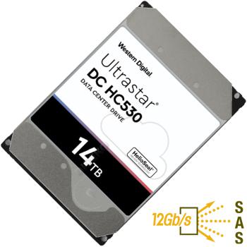 Western Digital WD DC HC530 14 TB 3,5" 8,89 cm 12G SAS 7,2K P/N: WUH721414AL5204