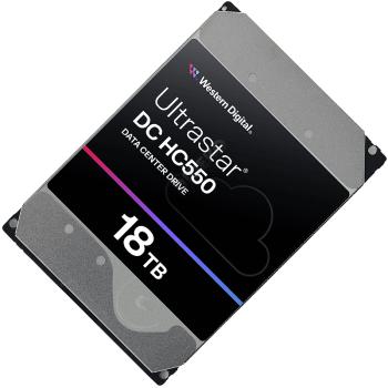 Western Digital WD DC HC550 18 TB 3,5" 8,89 cm 6G SATA 7,2K P/N: WUH721818ALE6L1