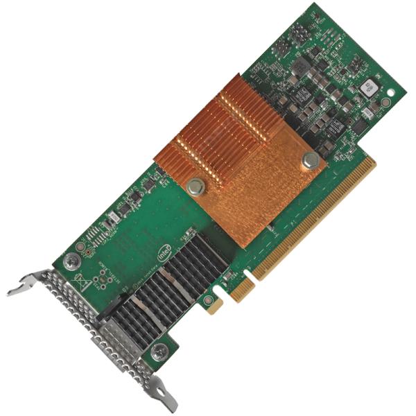 LOW PROFILE HPE 100Gb 1-port OP101 QSFP28 x16 PCIe Gen3 Adapter 829335-B21