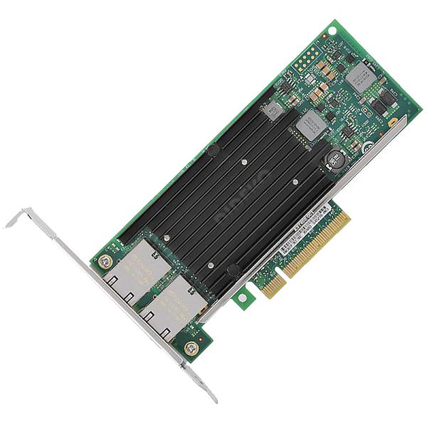 STANDARD PROFILE Intel X540-T2 Dual-Port 2x 10GBase-T PCIe x8 2.1 P/N: X540T2